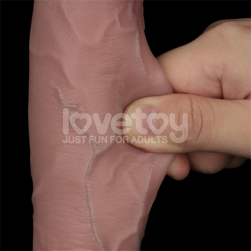 Sliding PRO II Dildo Piel Deslizante-Retractil Dual-layer 10 - Imagen 4