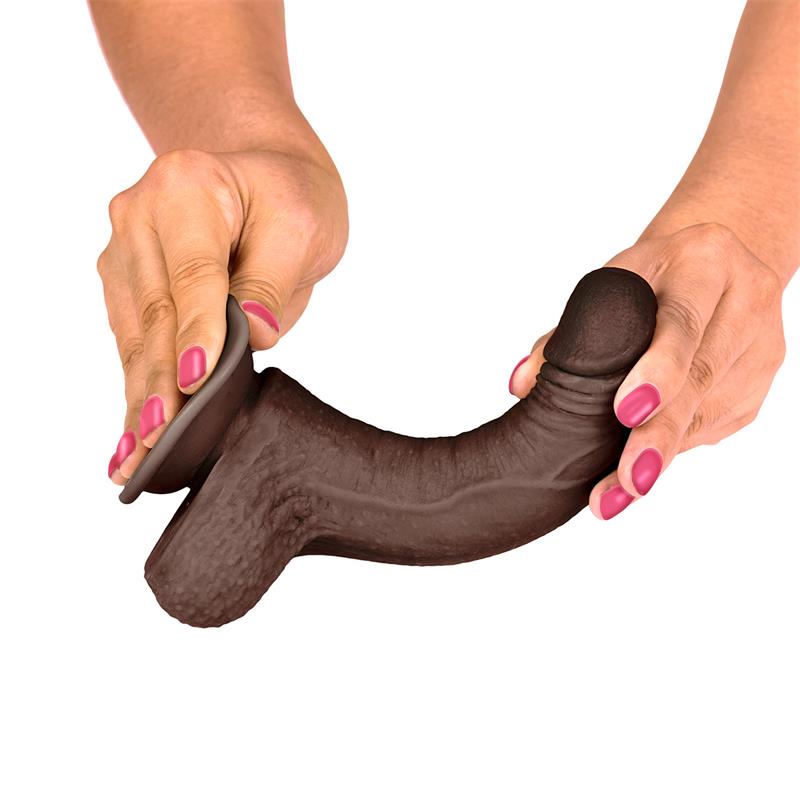 Slidy Dildo Realista Dual Layer Retráctil y Orientable 7 - Imagen 4