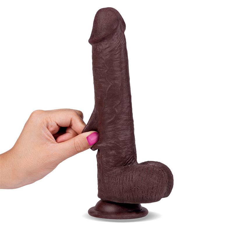Slidy Dildo Realista Dual Layer Retráctil y Orientable 9 - Imagen 3