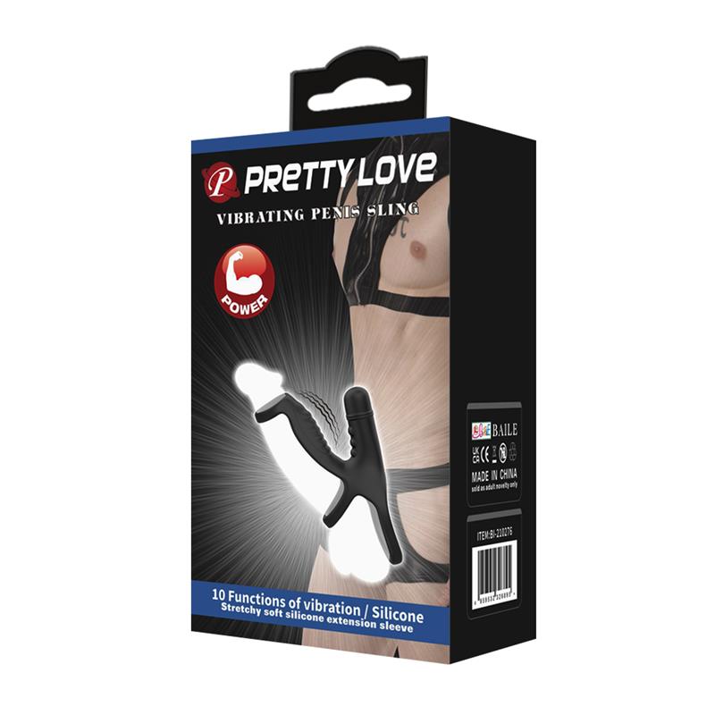 Sling Funda para el Pene con Vibración - Imagen 3