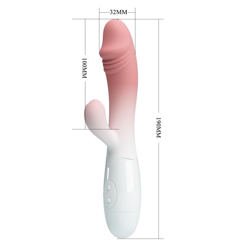 Snappy Vibrador Blanco y Rosa - Imagen 3