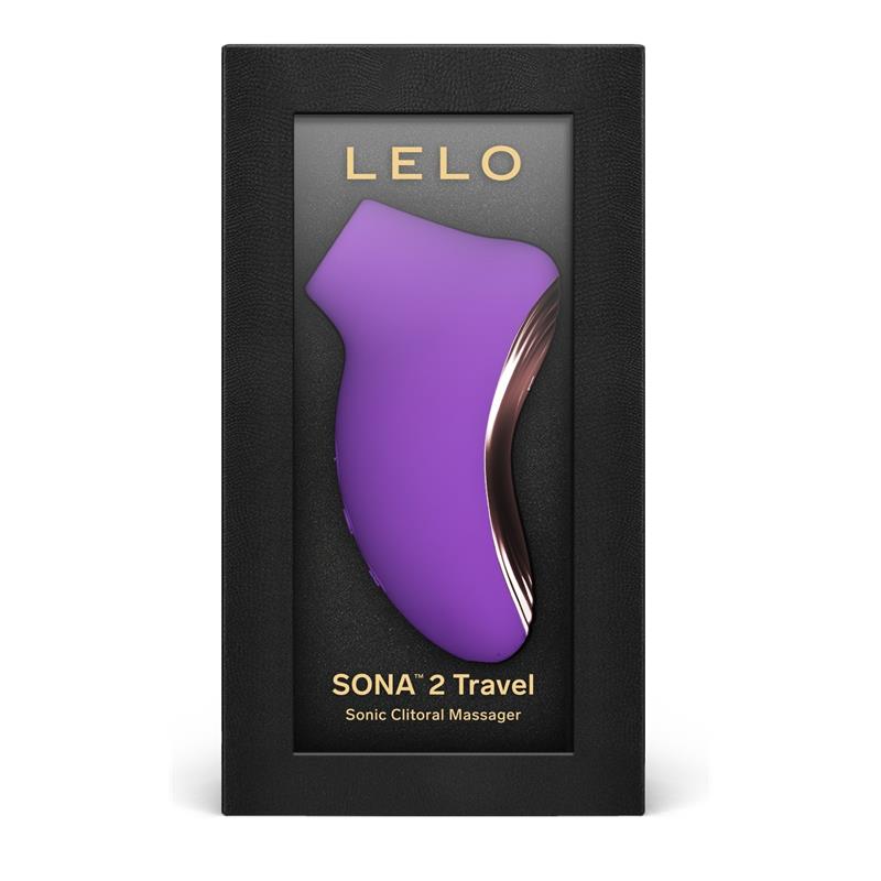 Sona 2 Travel Succionador de Clítoris Púrpura - Imagen 3