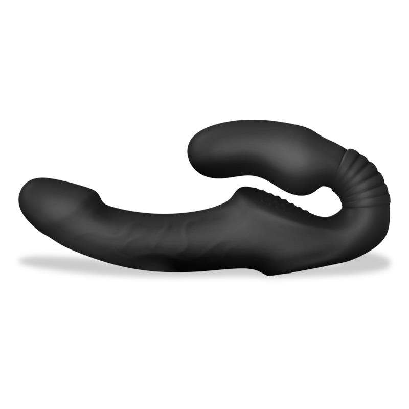 Strap on Vibrador Doble sin Arnés con Control Remoto - Imagen 3