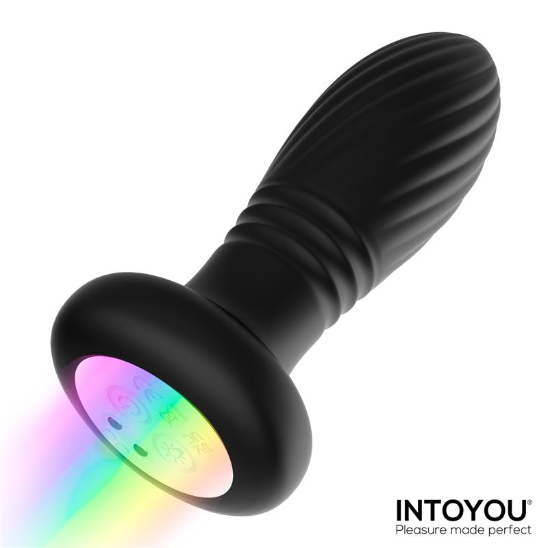 Tainy Plug Anal con Thrusting y Luces Led con Control Remoto - Imagen 3
