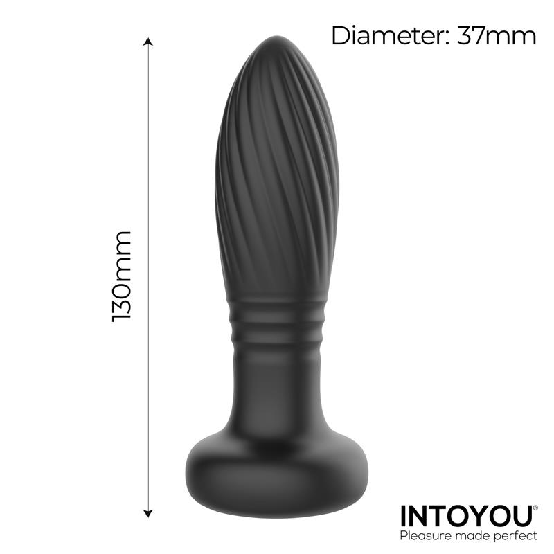 Tainy Plug Anal con Thrusting y Luces Led con Control Remoto - Imagen 5