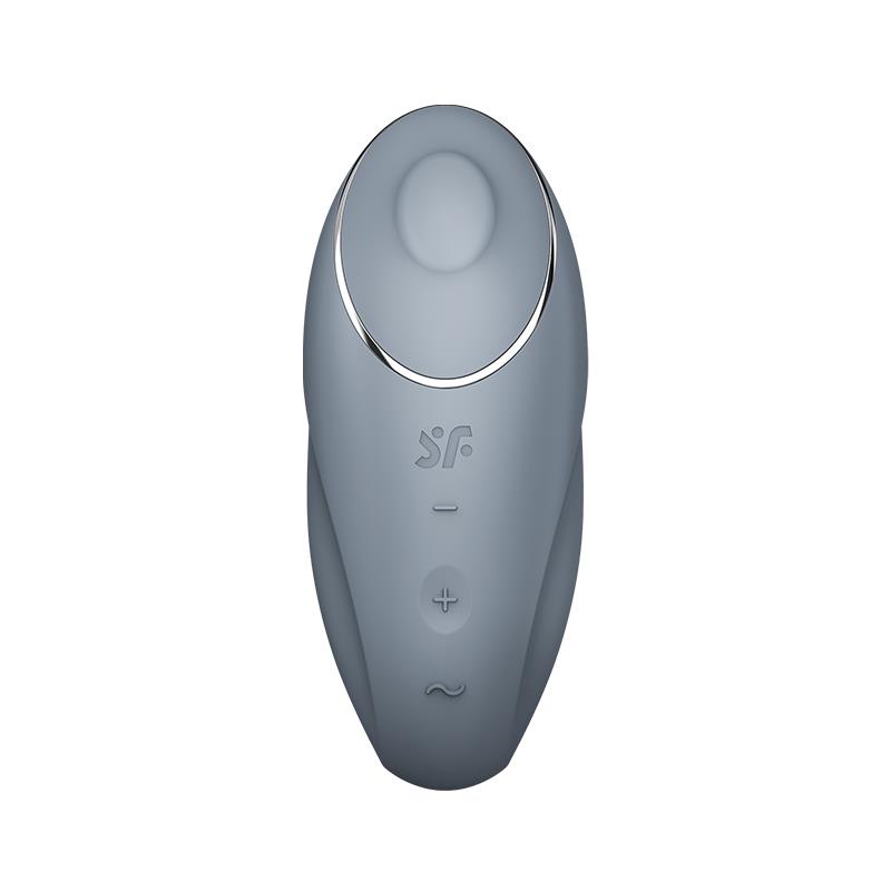 Tap and Climax 1 Vibrador y Tapping Gris - Imagen 4