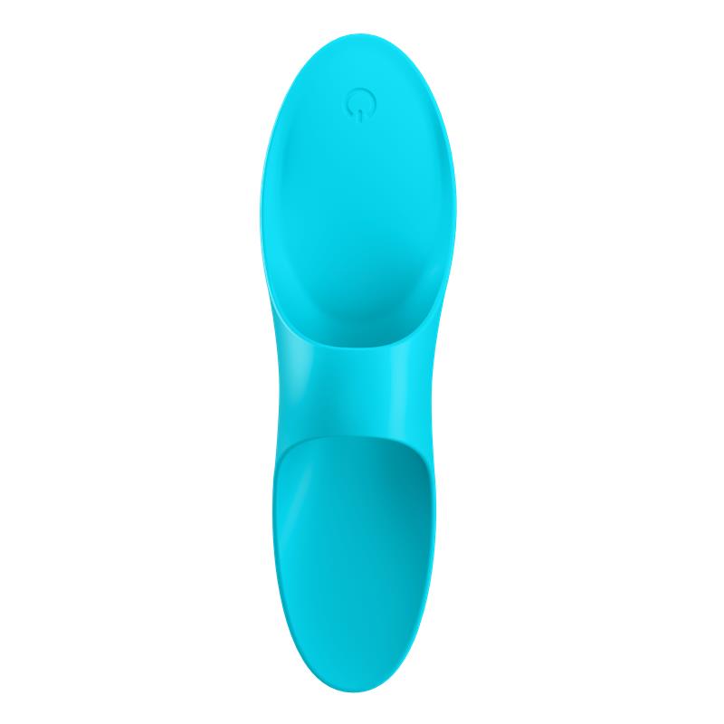 Teaser Vibrador para el Dedo Light Blue - Imagen 4