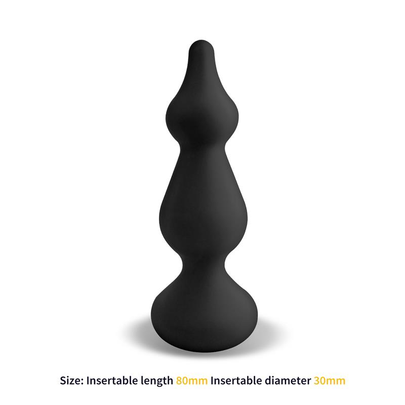 Tendax Plug Anal Silciona 8 cm x 3 cm - Imagen 3