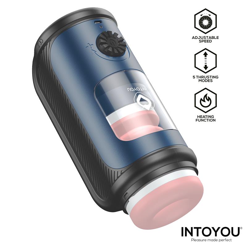 Tenkro Masturbador con Thrusting y Calor USB-C - Imagen 3