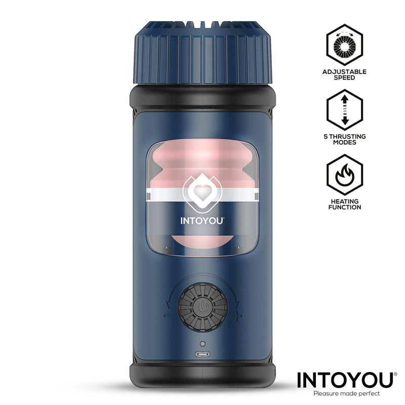 Tenkro Masturbador con Thrusting y Calor USB-C - Imagen 4