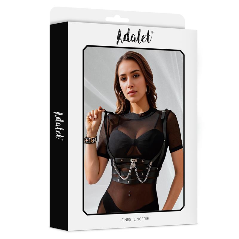 Thalia Arnés de Pecho Cadena Talla Única - Imagen 4