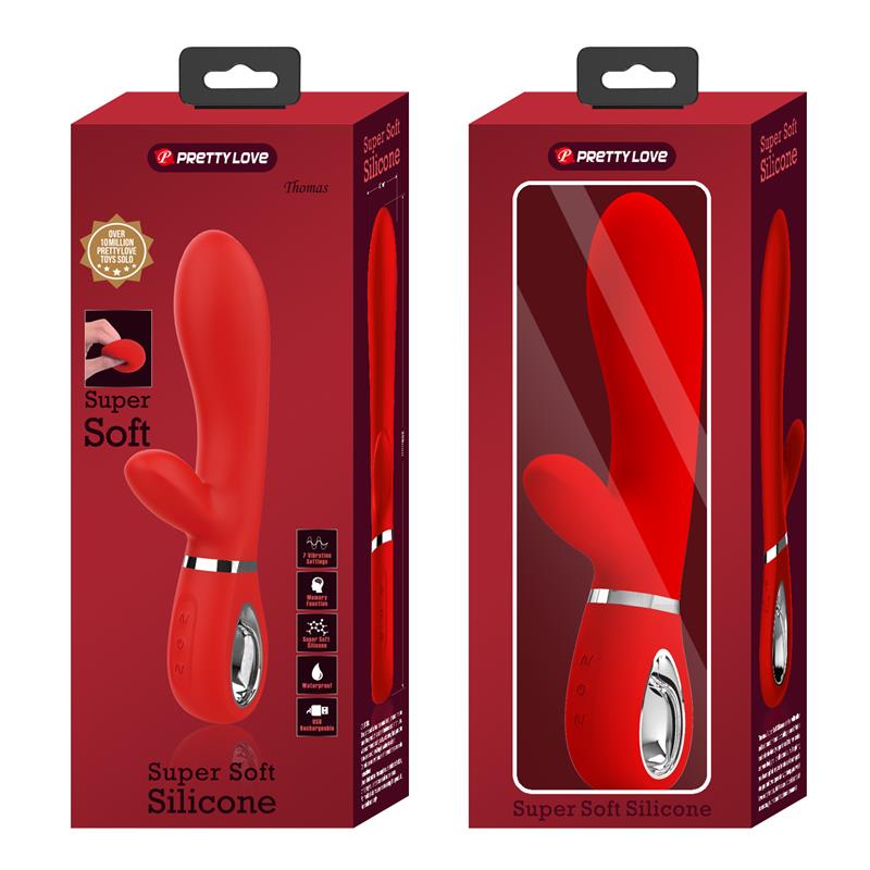 Thomas Vibrador Punto-G Rojo - Imagen 4