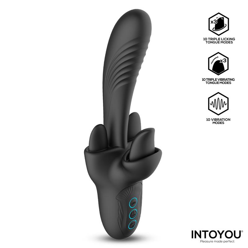 Triton Vibrador Triple Lengua - Imagen 5