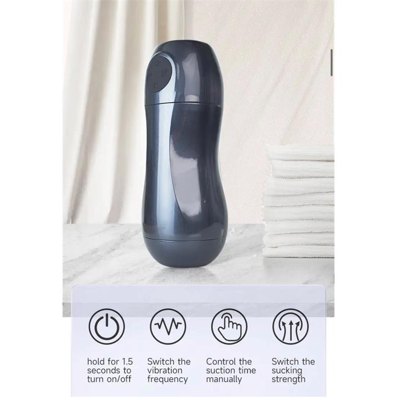 Tronik 2.0 Masturbador con Succión y Vibración USB - Imagen 4