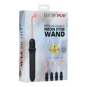Varita Neon Stim con 4 Electrodos de Vidrio