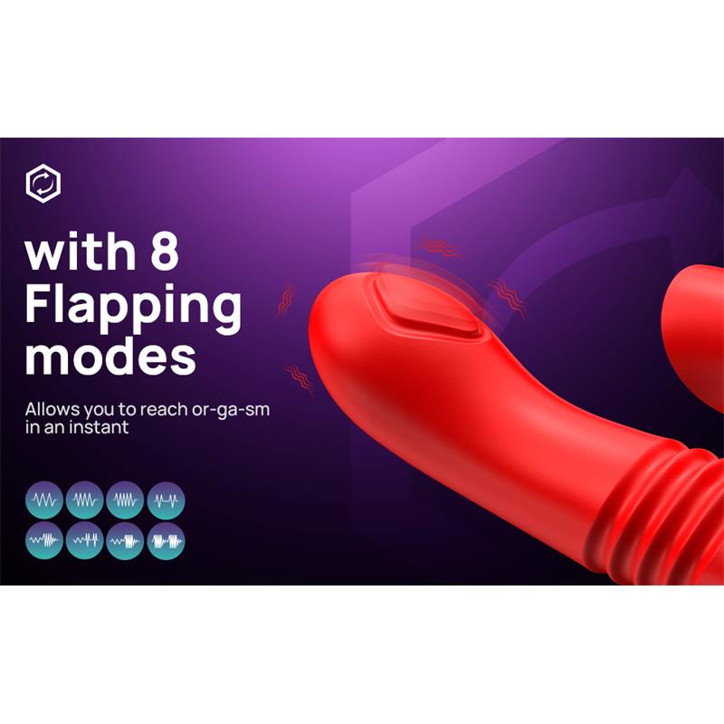 Velvet Vibrador con Thrusting y Pulsación - Imagen 5