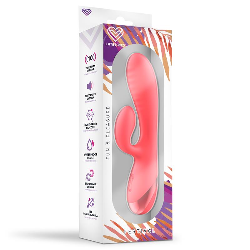 Vibrador Almor USB Rosa - Imagen 3