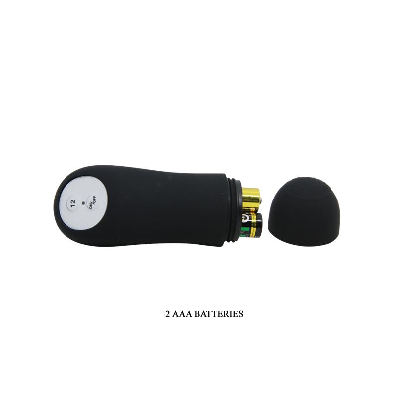 Vibrador Anal Burbujas Negro con Control Remo cl70 - Imagen 5