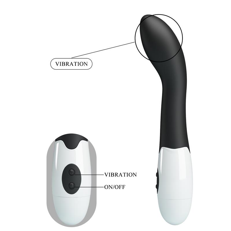 Vibrador Bishop 30 funciones Negro - Imagen 6