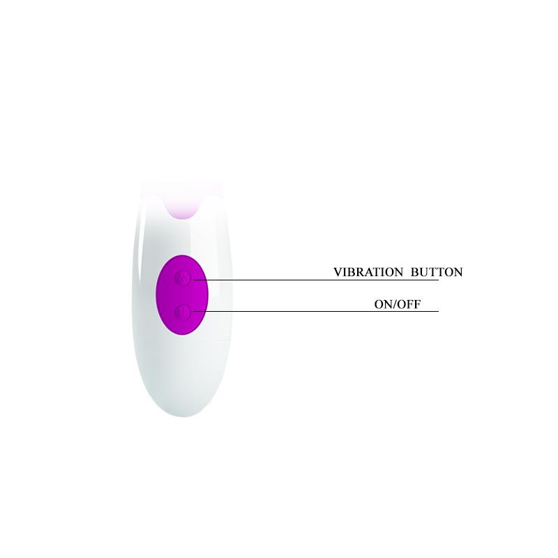 Vibrador Brighty Color Púrpura - Imagen 7