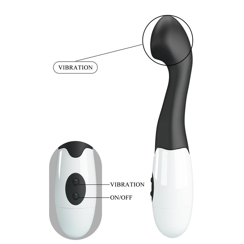Vibrador Charles 30 funciones Negro - Imagen 5