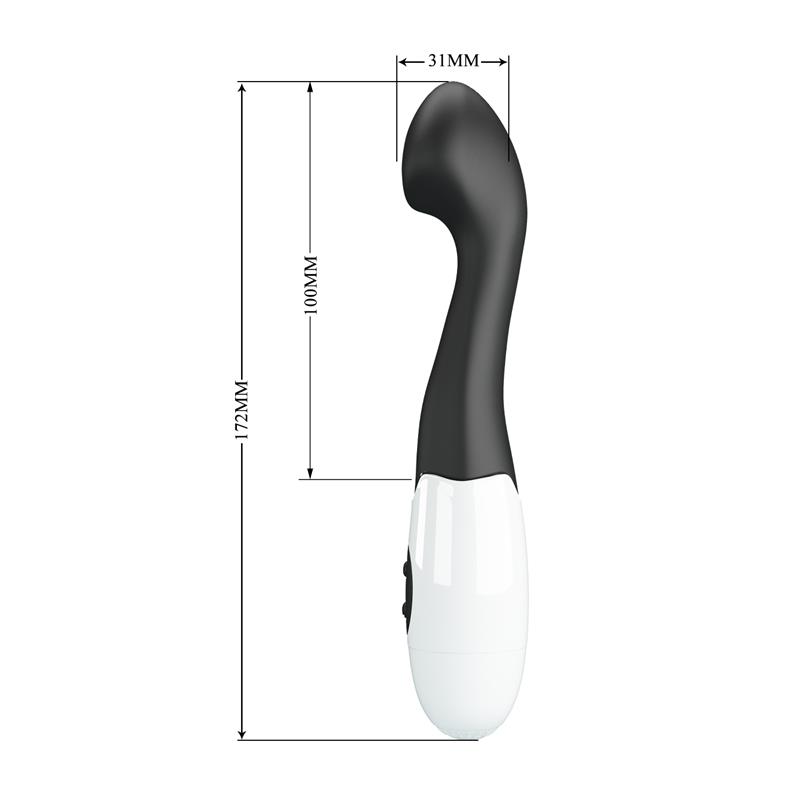 Vibrador Charles 30 funciones Negro - Imagen 8