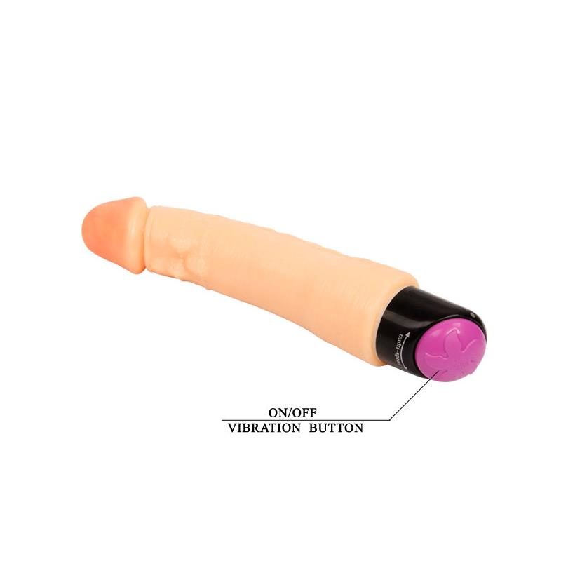 Vibrador Color Natural 25 cm - Imagen 5