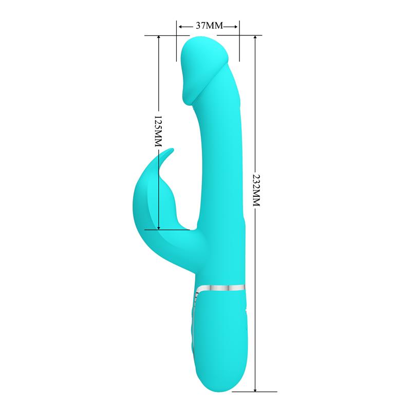 Vibrador con Lengua Kampas Verde - Imagen 3