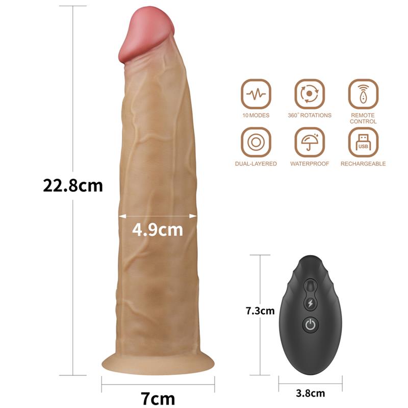 Vibrador con Rotación Doble Capa 9 - Imagen 5