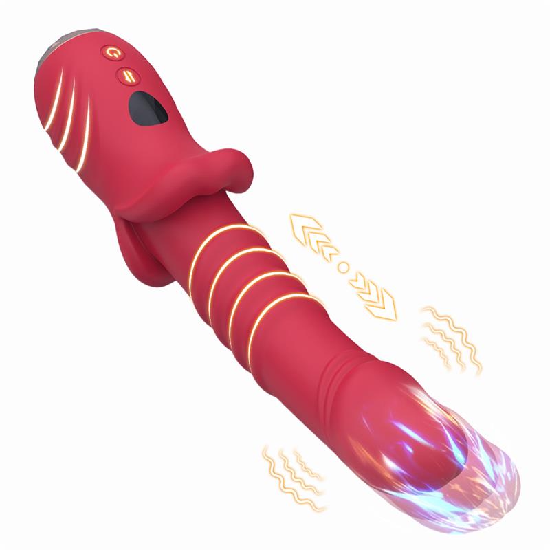Vibrador con Thrusting Punto G y Pantalla Digital - Imagen 8