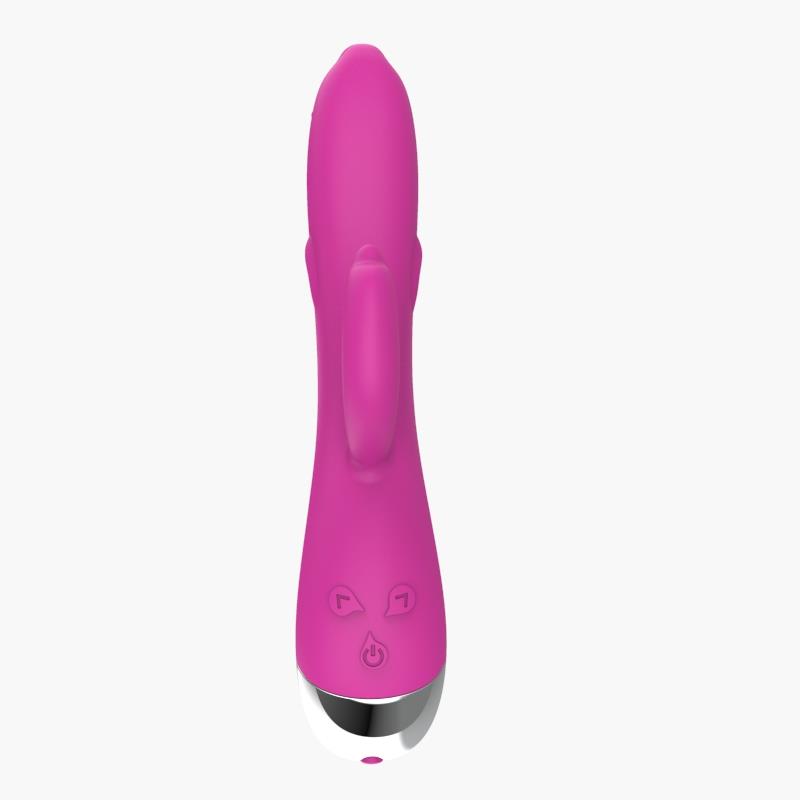 Vibrador Dolphin 6 Funciones USB Rosa - Imagen 6