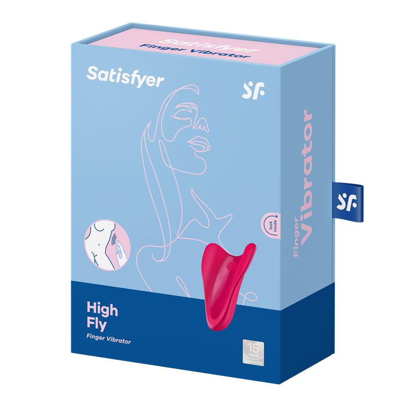 Vibrador High Fly Rojo - Imagen 4