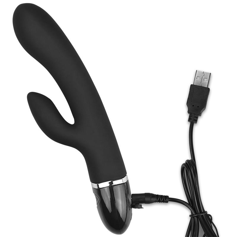 Vibrador O-Sensual Clit Duo Climax Negro - Imagen 5