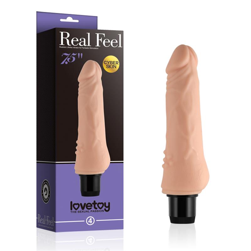 Vibrador Real Feel 7.5 Natural - Imagen 3