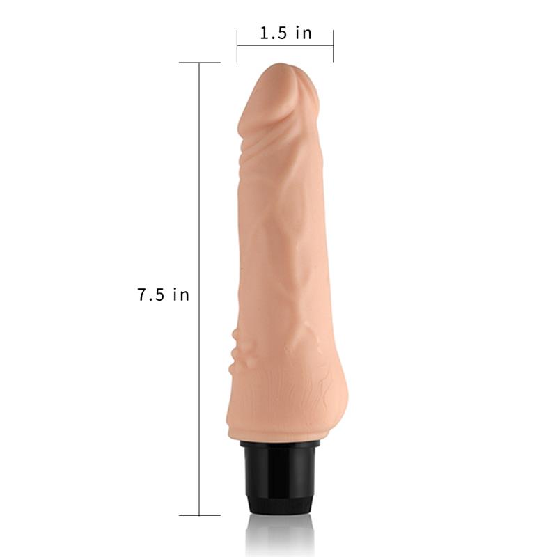 Vibrador Real Feel 7.5 Natural - Imagen 4