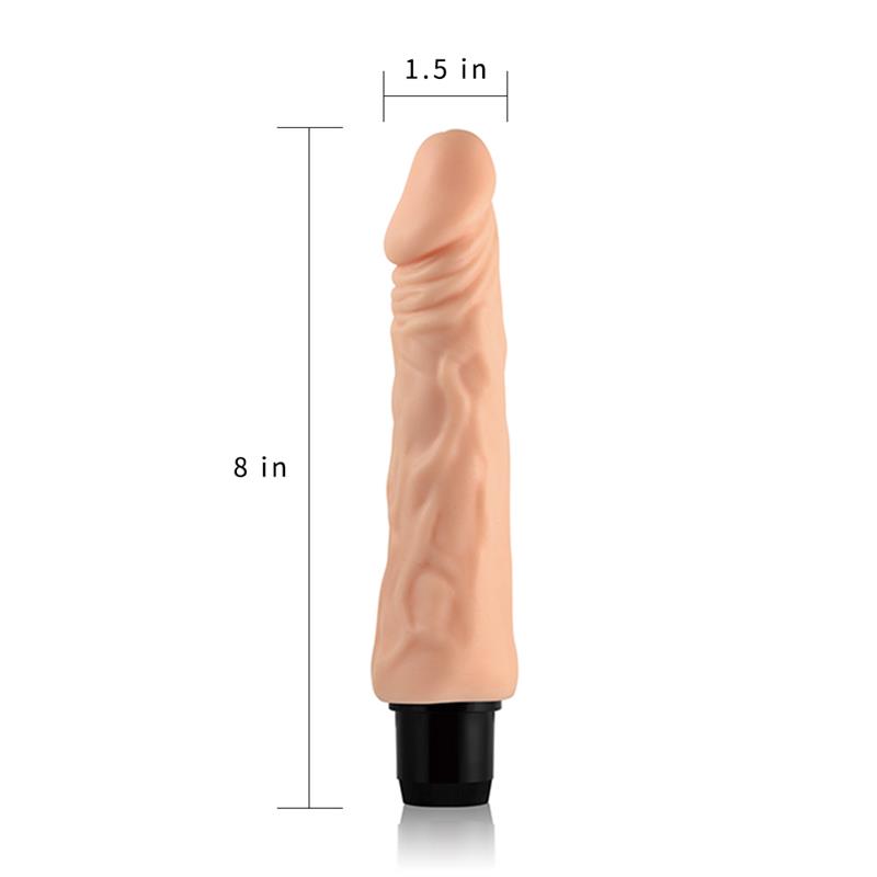 Vibrador Real Feel 8 Natural - Imagen 5