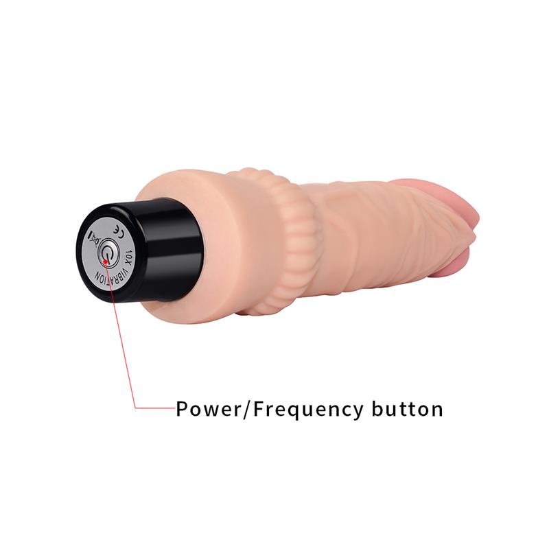 Vibrador Real Softee 7.8 Natural - Imagen 3