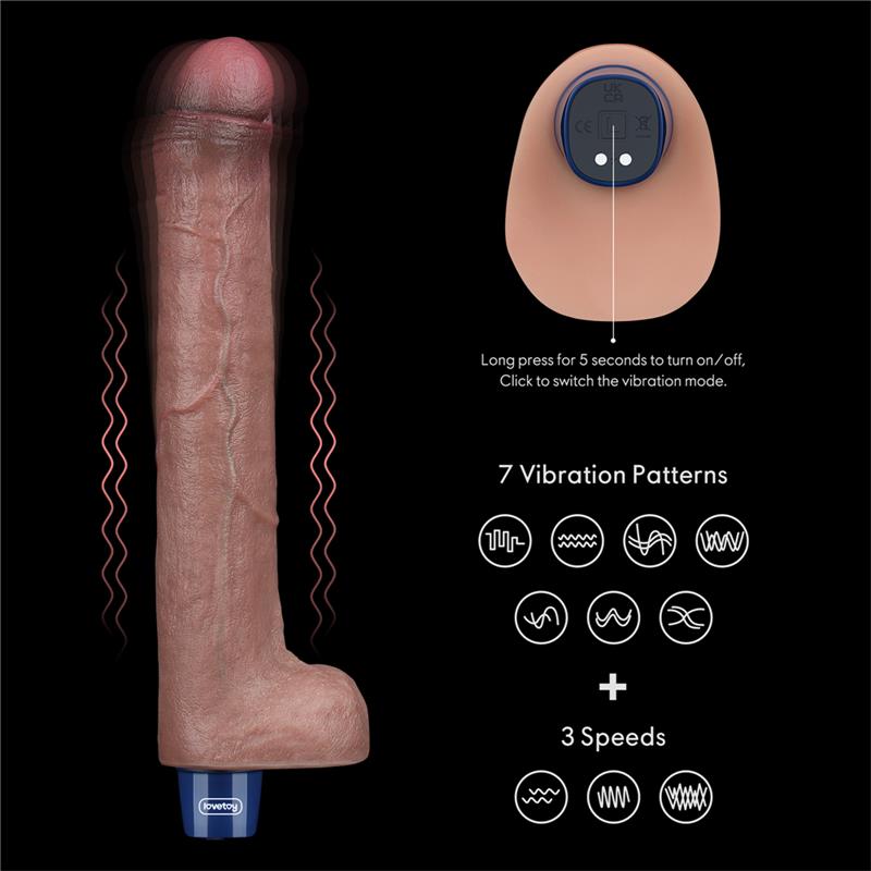 Vibrador Realista 10.5 USB - Imagen 5