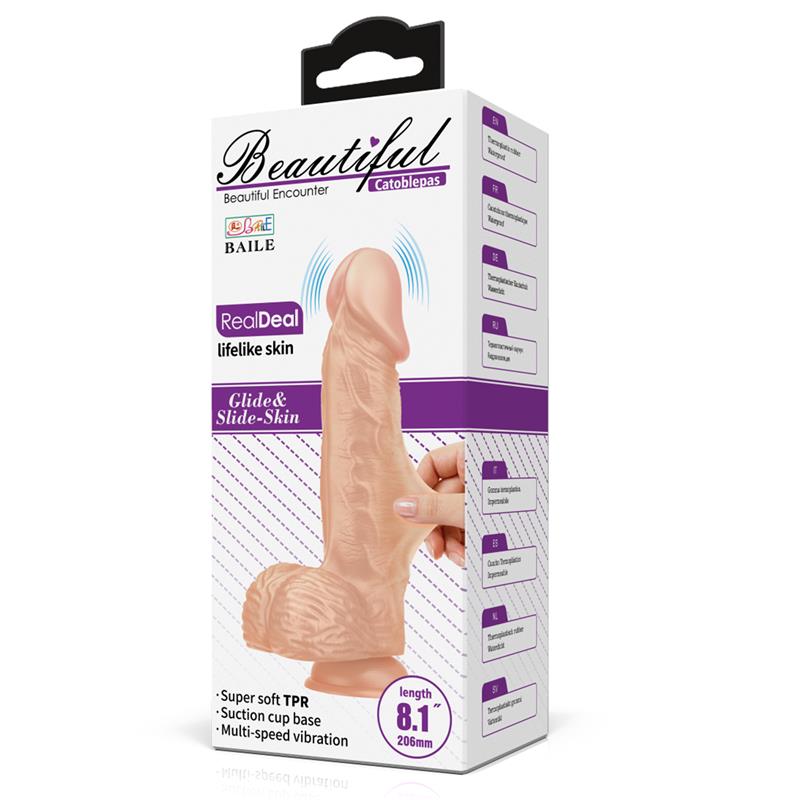 Vibrador Realista 8,1 Control Remoto - Imagen 4