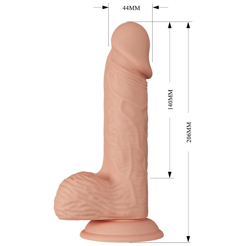 Vibrador Realista 8,1 Control Remoto - Imagen 7