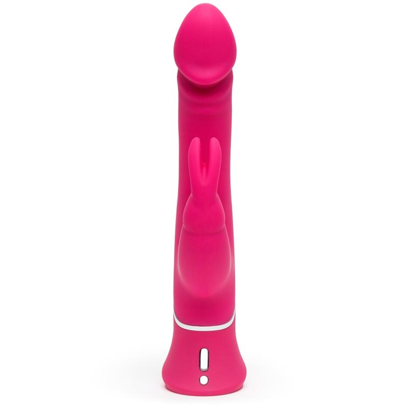 Vibrador Realistic Dual Density Rabbit Rosa - Imagen 4