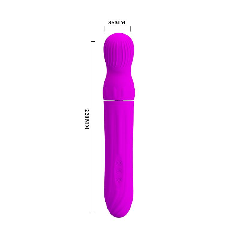 Vibrador Rotador Abraham Púrpura - Imagen 3