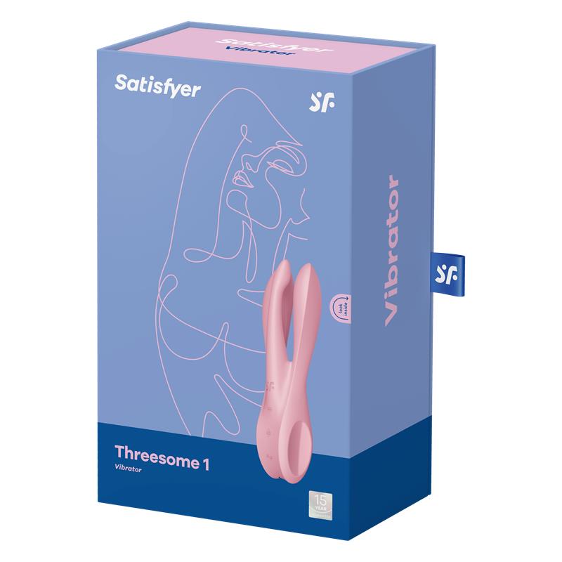 Vibrador Threesome 1 Rosa - Imagen 5