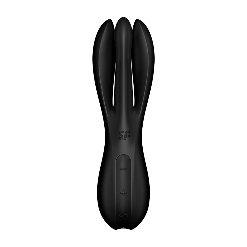 Vibrador Threesome 2 Negro - Imagen 3