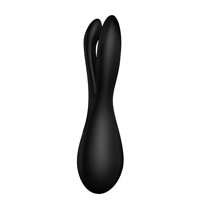 Vibrador Threesome 2 Negro - Imagen 4