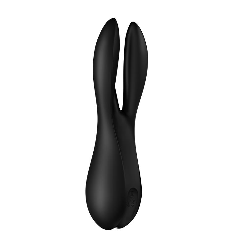 Vibrador Threesome 2 Negro - Imagen 5