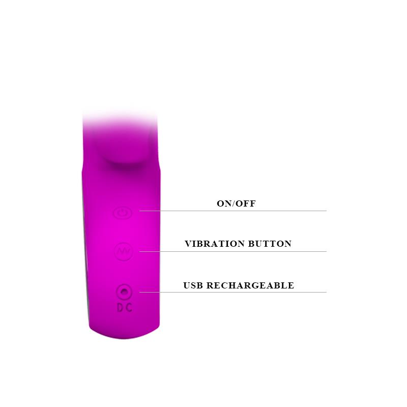 Vibrador Webb Color Púrpura - Imagen 4
