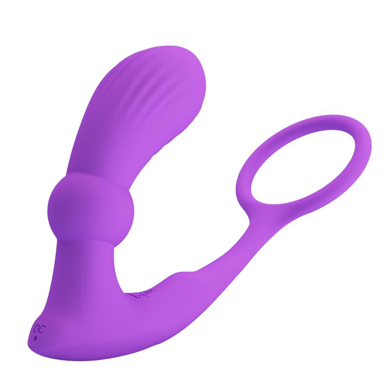 Warren Plug Anal y Anillo para el Pene con Vibración y Pulsación a Control Remoto - Imagen 5