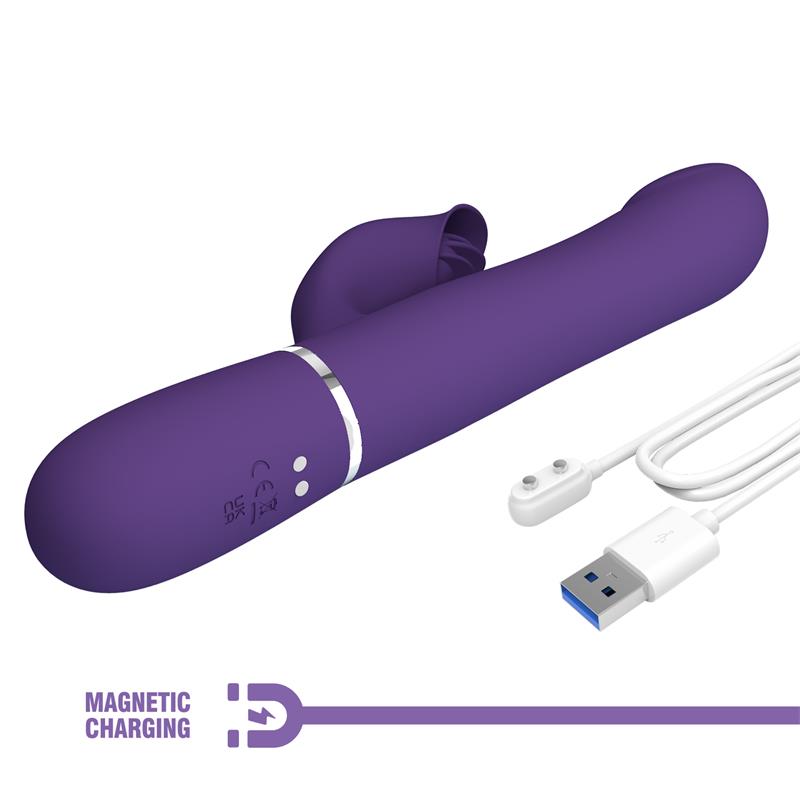 Zalin Rolling Vibrador con Bolas Rotatorias USB - Imagen 4