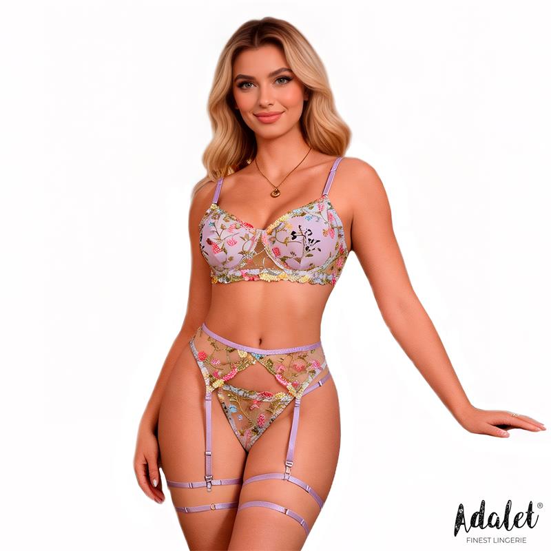 Zoey Set de 4 Piezas Lila - Imagen 3